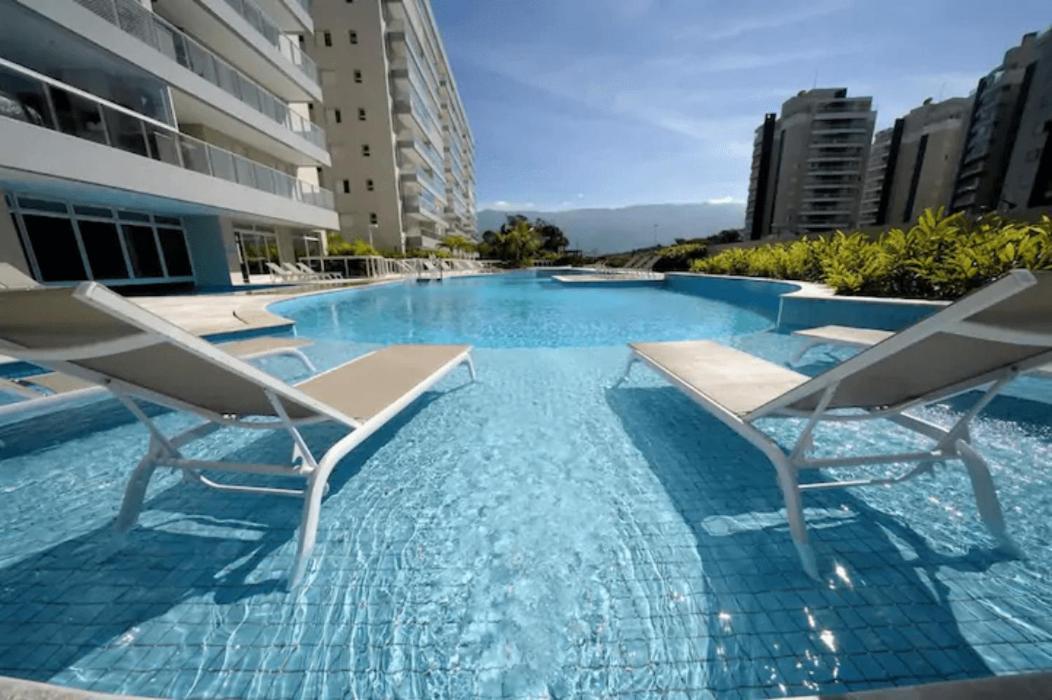 Home 08 Apto Pé na Areia em Resort em Bertioga Esterno foto